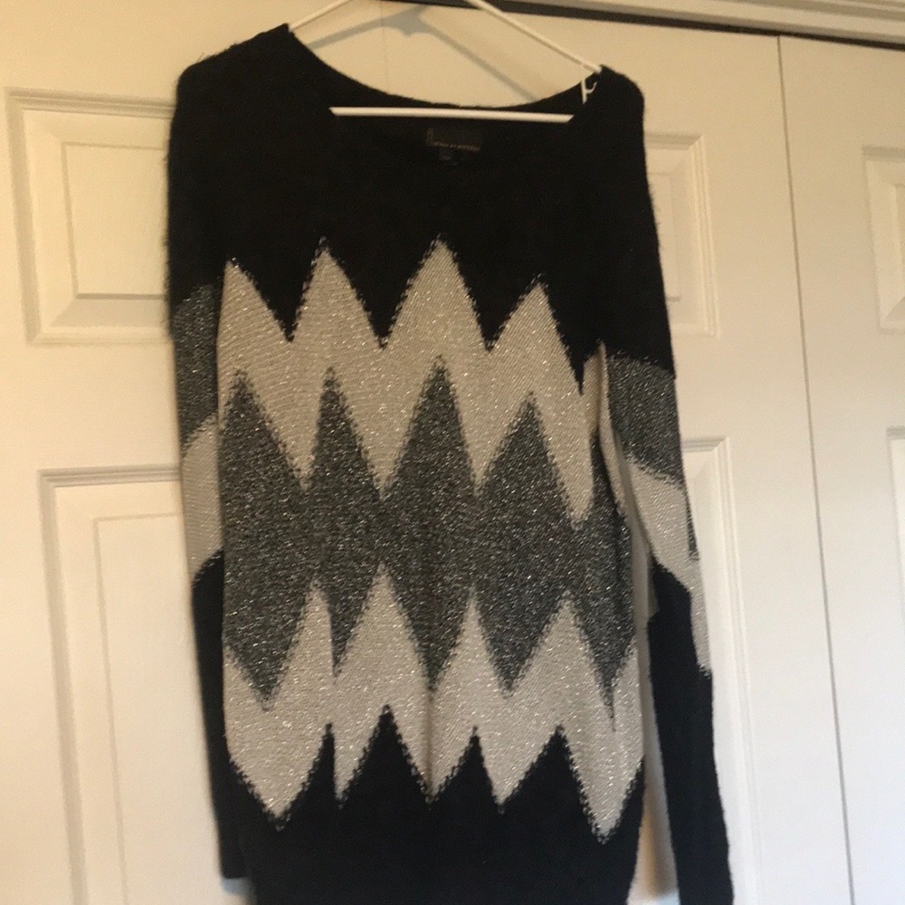 Glittery holiday sweater